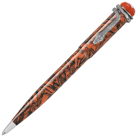 Długopis Montblanc Heritage Rouge et Noir Marble koralowy