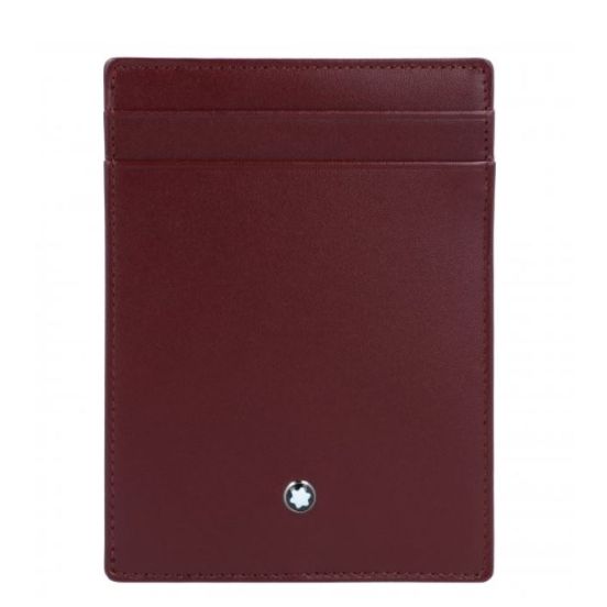 Wizytownik Montblanc Meisterstück 4cc burgundowy