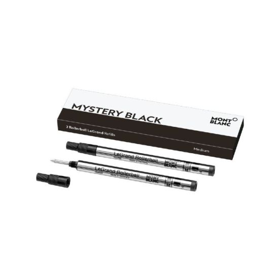 Wkłady do pióra kulkowego Montblanc czarne (Mystery Black) 2 szt. M (Medium) LeGrand