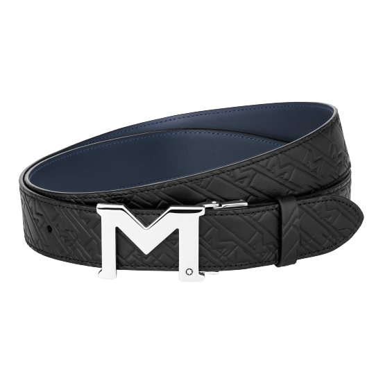 Pasek do spodni Montblanc dwustronny regulowany