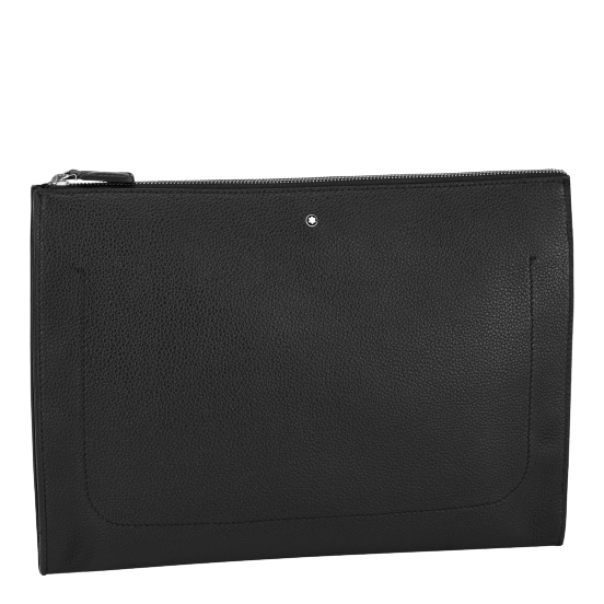 Torba biznesowa Montblanc Meisterstück Soft Grain czarna