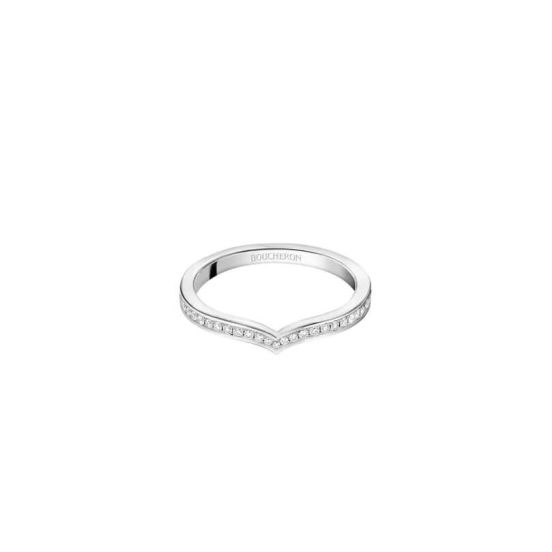 Pierścionek Boucheron Wedding Band platyna rozmiar 13