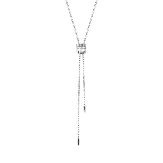 Naszyjnik Boucheron Quatre białe złoto diamenty 75cm