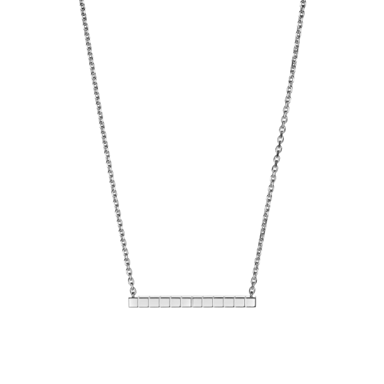 Naszyjnik Chopard Ice Cube białe złoto 45 cm