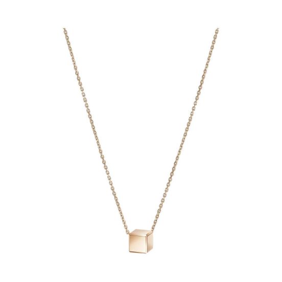Naszyjnik Chopard Ice Cube różowe złoto 38-42 cm