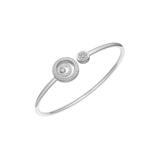 Bransoletka Chopard Happy Spirit białe złoto diamenty 16 cm