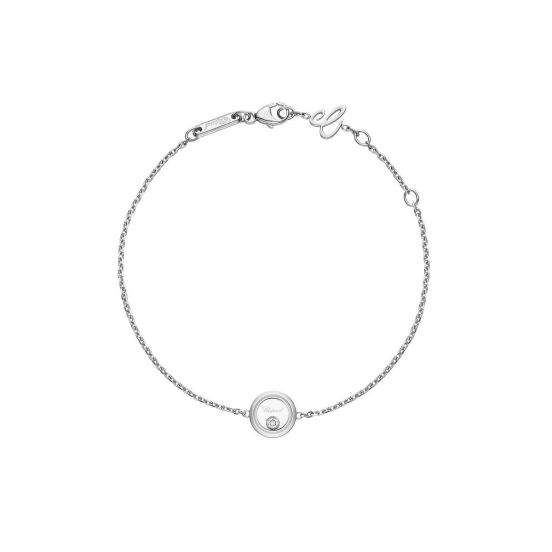 Bransoletka Chopard Happy Diamonds białe złoto diament