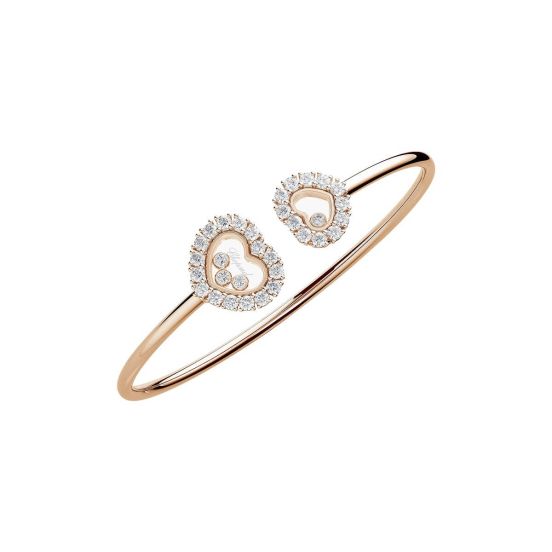 Bransoletka Chopard Happy Diamonds Icons Joaillerie różowe złoto diamenty M