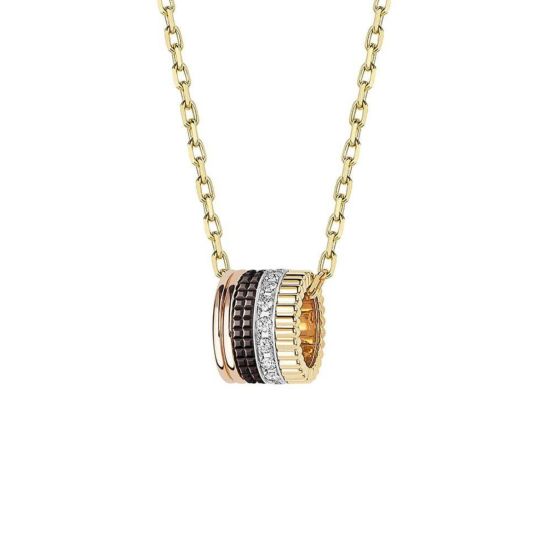 Naszyjnik Boucheron Quatre złoto PVD 50 cm