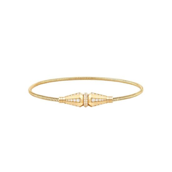 Bransoletka Boucheron Jack de Boucheron żółte złoto diamenty 16 cm