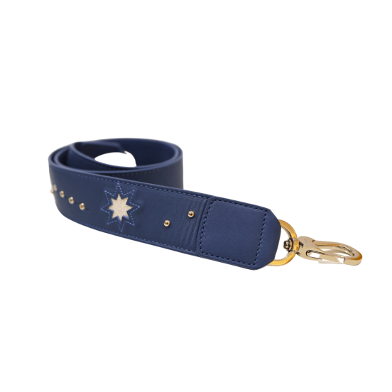 Pasek do torebki Longchamp Le Pliage Cuir granatowy