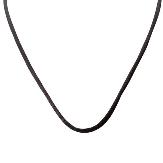 Naszyjnik Montblanc satynowy czarny