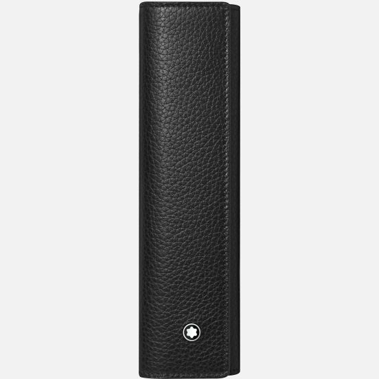 Etui na instrument piśmienniczy Montblanc Meisterstück Soft Grain czarny