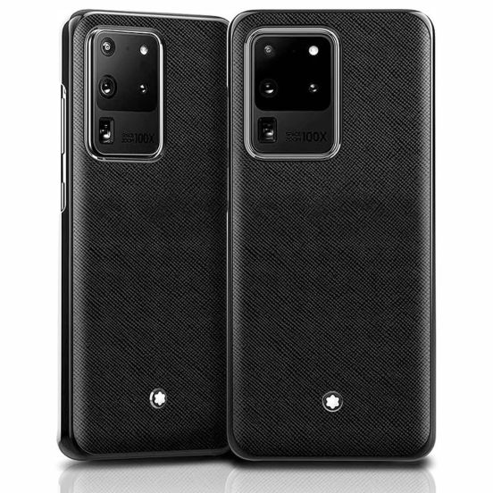 Sztywne Etui na smartfon Montblanc Sartorial Samsung Galaxy S20 Ultra czarne