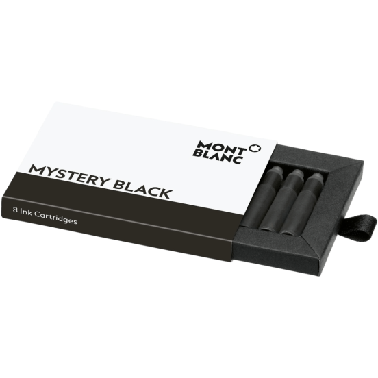 Naboje Montblanc czarne (Mystery Black) 8 szt.