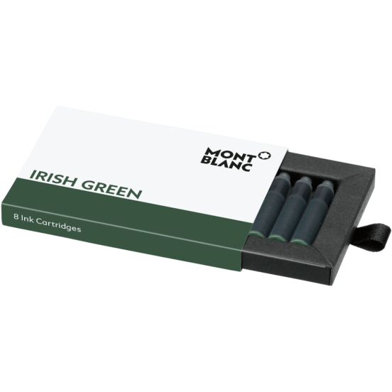 Naboje Montblanc zielone (Irish Green) 8 szt.