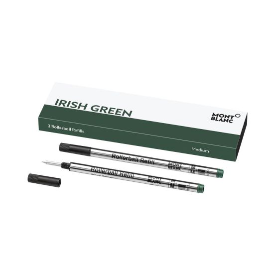 Wkłady do pióra kulkowego Montblanc zielone (Irish Green) 2 szt. M (Medium)