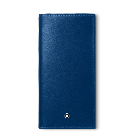 Portfel Montblanc Meisterstück Long 15cc niebieski
