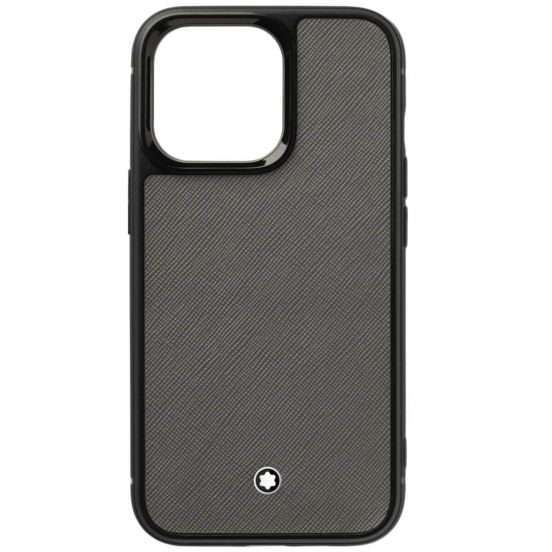 Sztywne Etui na smartfon Montblanc Sartorial Apple iPhone 13 Pro szare