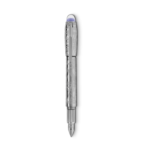 Pióro wieczne Montblanc StarWalker SpaceBlue Metal F