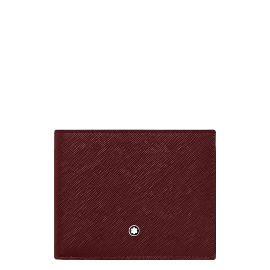 Portfel Montblanc Sartorial 6cc bordowy