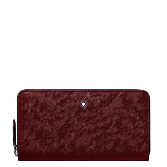 Portfel Montblanc Sartorial 12cc burgundowy