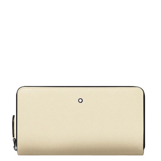 Portfel Montblanc Sartorial 12cc beżowy