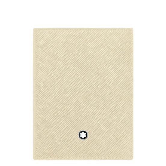 Portfel Montblanc Sartorial 4cc mini beżowy