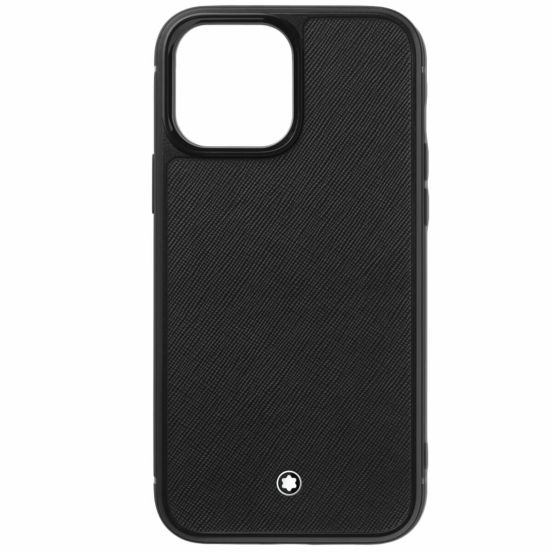 Sztywne Etui na smartfon Montblanc Sartorial Apple iPhone 14 Pro Max czarne