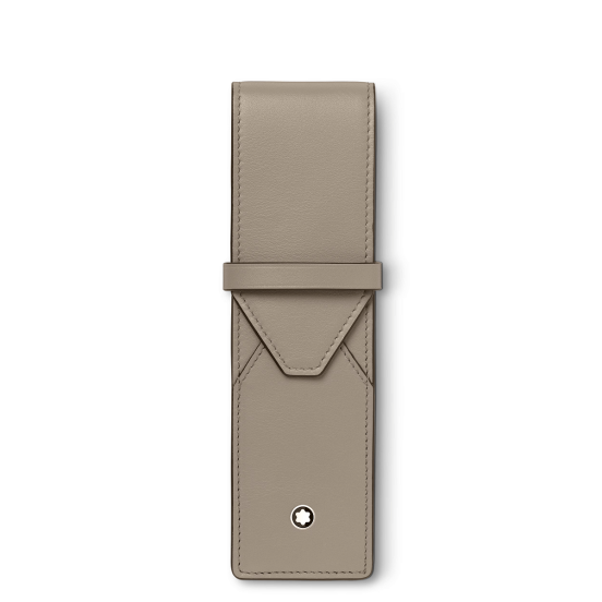 Etui na 2 instrumenty piśmiennicze Montblanc Meisterstück Selection Soft szare