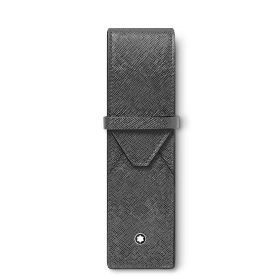 Etui na 2 instrumenty piśmiennicze Montblanc Sartorial szare