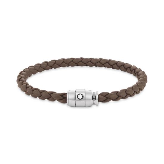 Bransoletka Montblanc Meisterstück 18,5 cm brązowa
