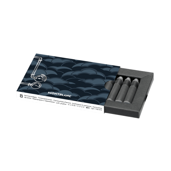 Naboje Montblanc Meisterstück Around the World in 80 Days niebieskie 8 szt.