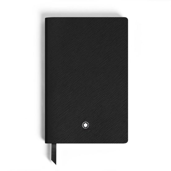 Notes Montblanc Black Leather linia Small