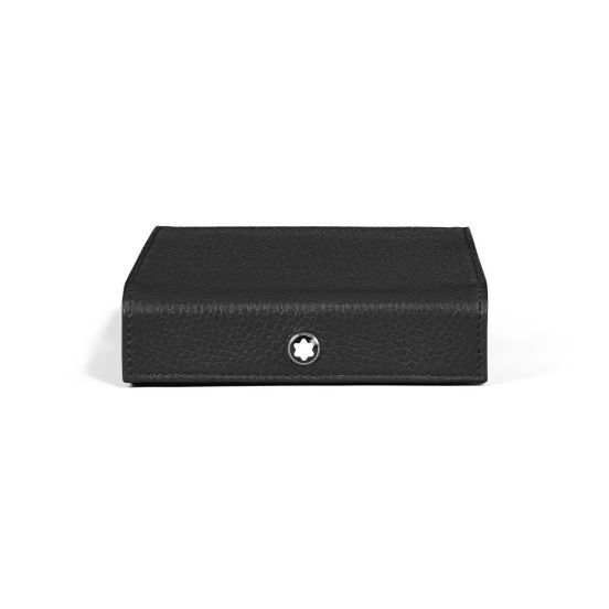 Travel Box Montblanc na 4 przybory do pisania skóra black
