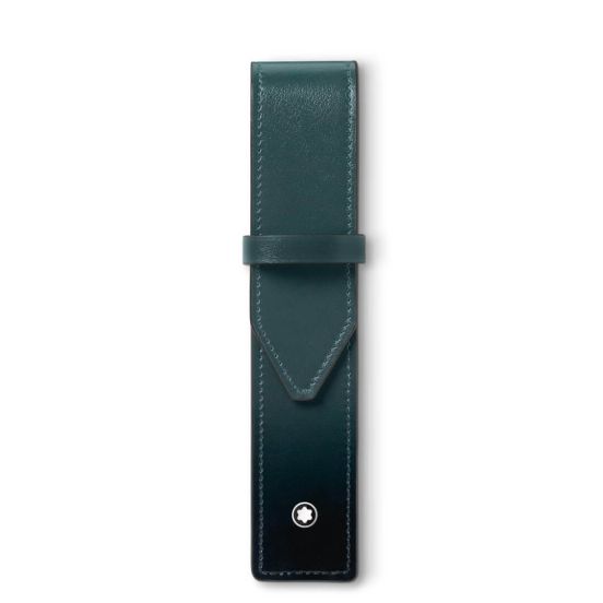 Etui na instrument piśmienniczy Montblanc Meisterstück ciemnozielone