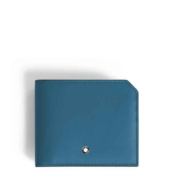 Portfel Montblanc Soft 6cc smoky blue