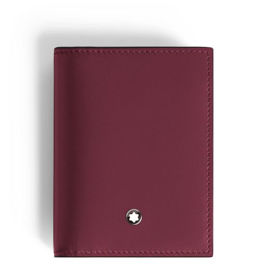 Wizytownik Montblanc Meisterstück card holder 4cc cassis