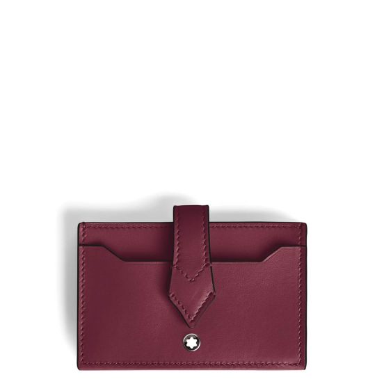 Wizytownik Montblanc Meisterstück card holder 5cc cassis