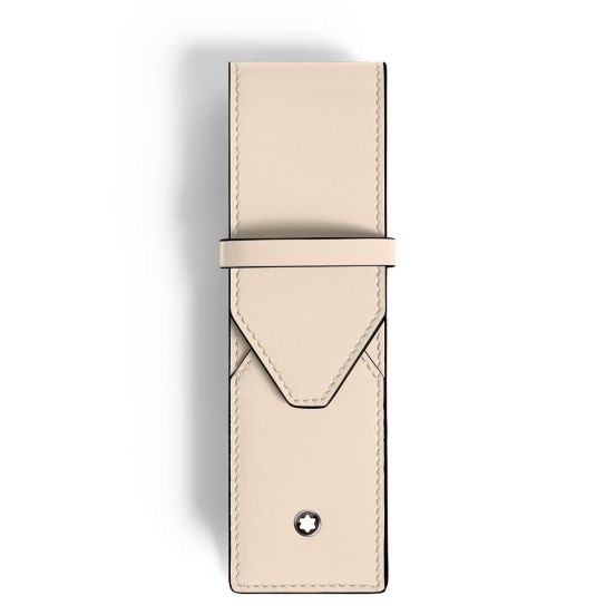 Etui na 2 instrumenty piśmienne Montblanc Meisterstück beżowe