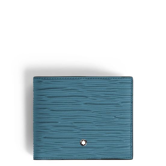 Portfel Montblanc Meisterstück 4810 8cc smoky blue