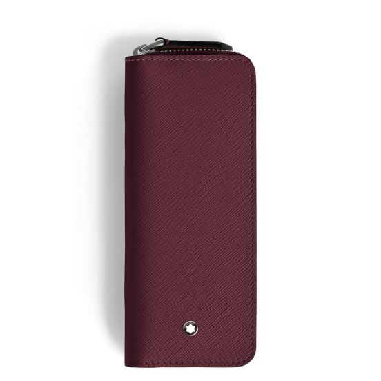 Etui na 2 instrumenty piśmienne Montblanc Sartorial zamykane na suwak