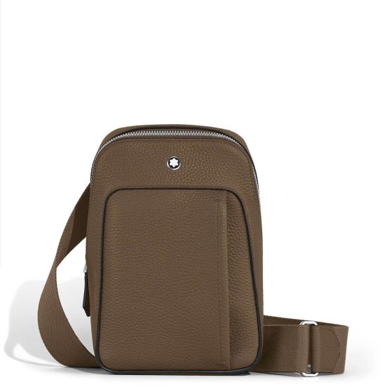 Saszetka Montblanc Meisterstück Soft Grain z paskiem na ramię
