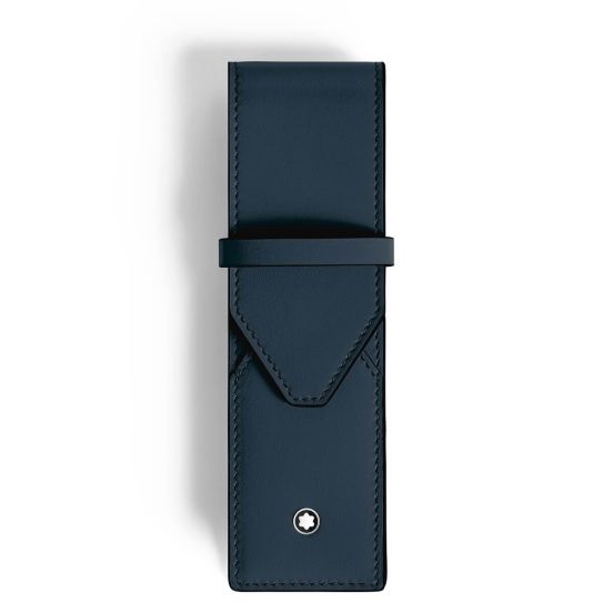 Etui na 2 instrumenty piśmiennicze Montblanc Meisterstück velvet blue