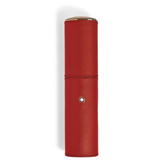 Etui na instrument piśmienniczy Montblanc High Artistry and Artisan dusty red