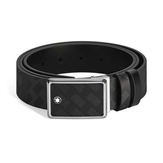 Pasek do spodni Montblanc dwustronny black 30 mm