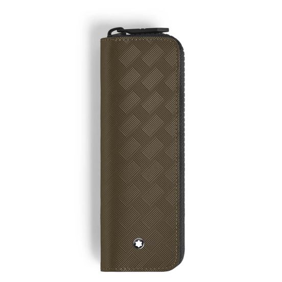 Etui na instrument piśmienny Montblanc Extreme zamykane na suwak khaki