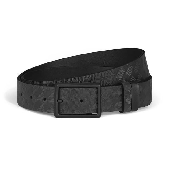 Pasek do spodni Montblanc Extreme dwustronny black/black 35 mm