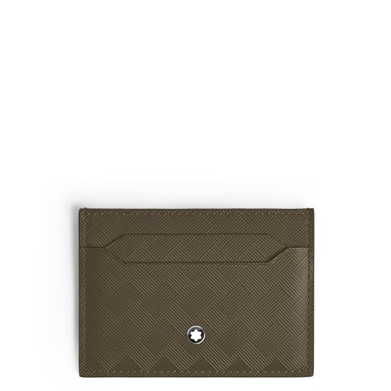 Wizytownik Montblanc Extreme card holder 5cc khaki/black