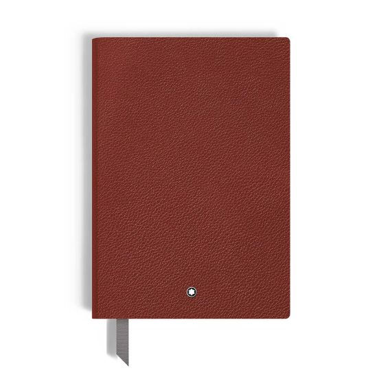 Notes Montblanc grain leather linia medium Red oak